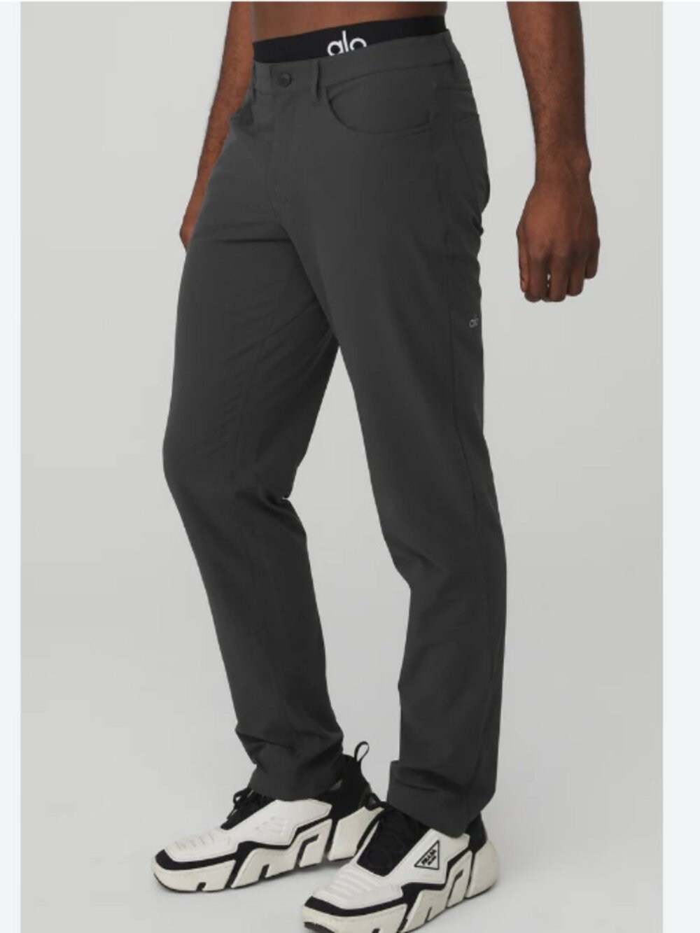 NWT Alo Yoga Mens Day and Night Pants Grey Active Casual Work Pants 32R